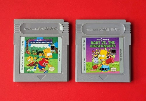 Game boy simpsons bart the - simpsons,